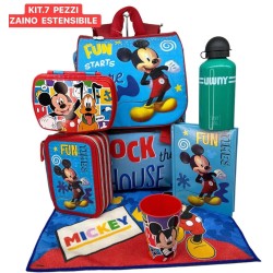 Set scuola bambino 7 pezzi