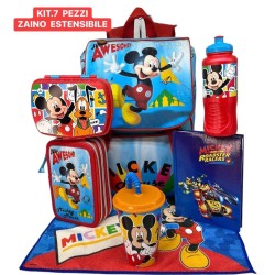 Set scuola bambino 7 pezzi