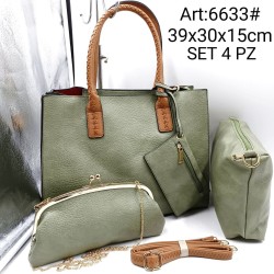 Borsa donna Set 4 pezzi