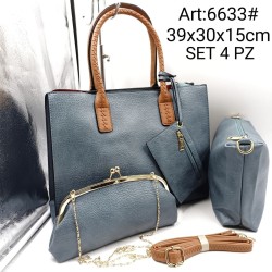 Borsa donna Set 4 pezzi