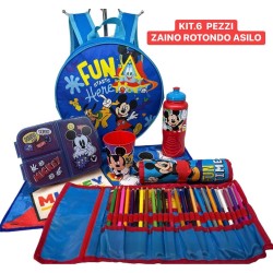 Set Scuola materna 6 pezzi bambini