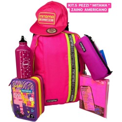 Set Scuola Ragazzi con Cappello MITAMA 5 pezzi