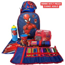 Set Scuola bambini 7 pezzi con cappello