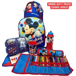 Set Scuola bambini 7 pezzi con cappello