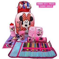 Set Scuola bambini 7 pezzi con cappello