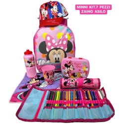 Set Scuola bambini 7 pezzi con cappello