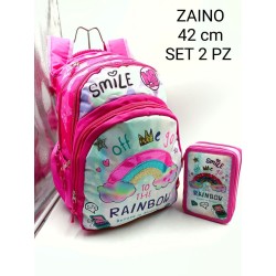 Set scuola bambina 2 pezzi