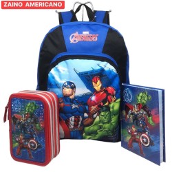 Set scuola bambini 3 pezzi