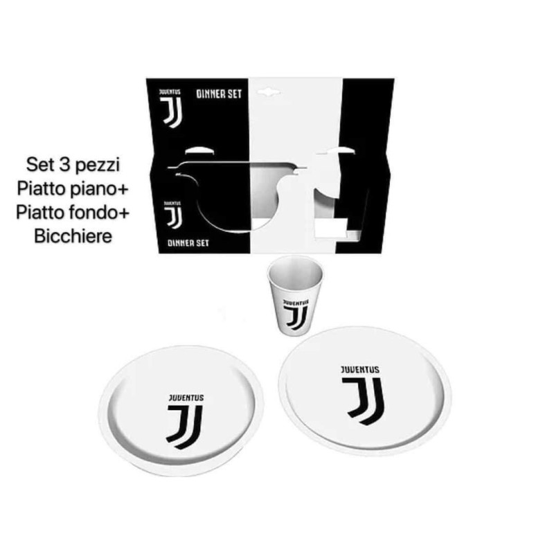 Set 3 pezzi squadra calcio