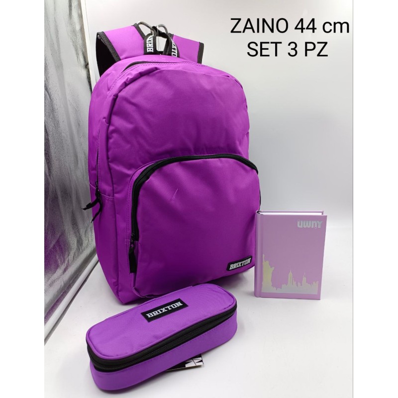 Zaino ragazzi set 3 pezzi