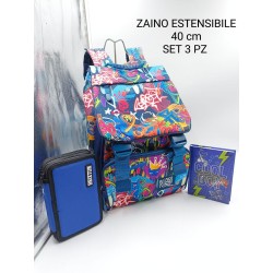 Set scuola ragazzi 3 pezzi