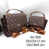 Borsa donna ANTONIO BASILE Set 2 pezzi