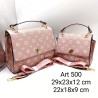 Borsa donna ANTONIO BASILE Set 2 pezzi