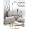 Borsa donna ANTONIO BASILE Set 3 pezzi