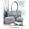 Borsa donna ANTONIO BASILE Set 3 pezzi