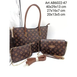 Borsa donna ANTONIO BASILE Set 3 pezzi