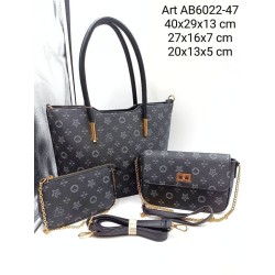 Borsa donna ANTONIO BASILE Set 3 pezzi