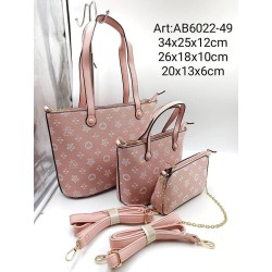 Borsa donna ANTONIO BASILE Set 3 pezzi