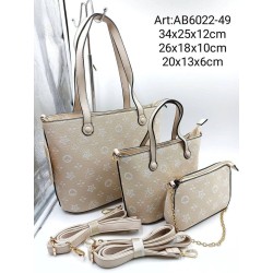 Borsa donna ANTONIO BASILE Set 3 pezzi