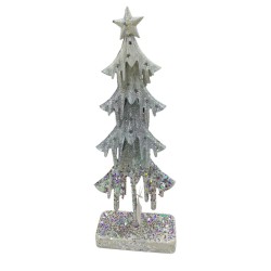 Decorazione natalizia Albero di natale con brillantini