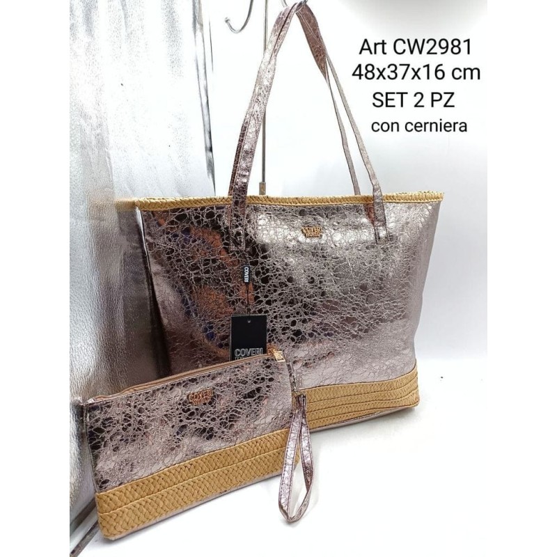 Borsa donna Set 2 pezzi COVERI