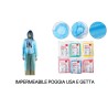 Poncho impermeabile usa e getta