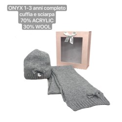 Set Cappello+Sciarpa ONIX...