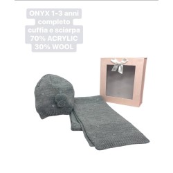 Set Cappello+Sciarpa ONIX Bambina