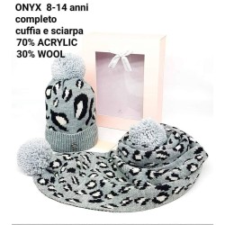 Set Cappello+Sciarpa ONIX bambina