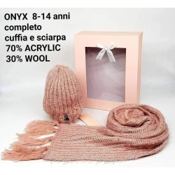 Set Cappello+Sciarpa ONIX bambina