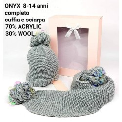 Set Cappello+Sciarpa ONIX bambina