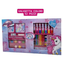 Valigetta colori 52 pezzi bambini