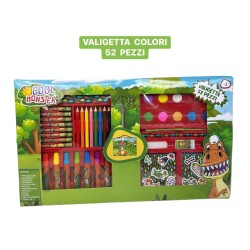 Valigetta colori 52 pezzi bambini