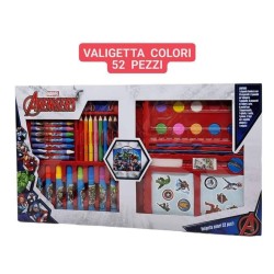 Valigetta colori 52 pezzi bambini