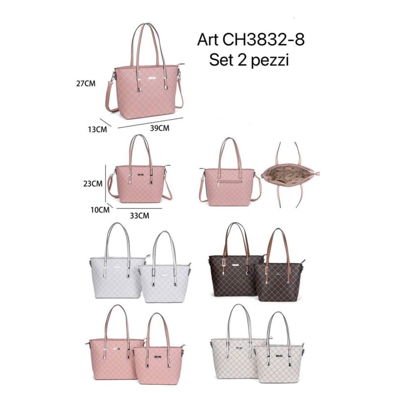 Borsa donna CHARRO Set 2 pezzi